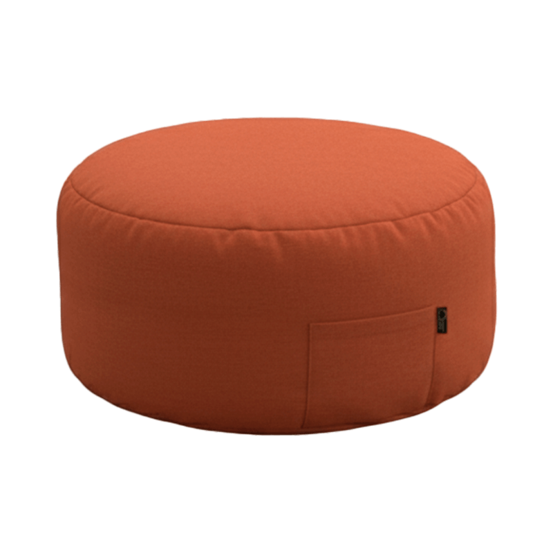 เบาะนั่งทรงกลม RENITA HOME รุ่นMAKI POUF สีส้ม